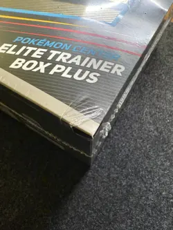 SWSH Crown Zenith Pokemon Center Elite Trainer Box Plus ETB **Tear in Plastic** - Image 2