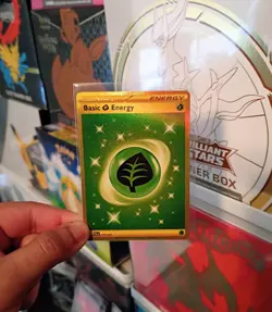 Pokemon Basic Grass Energy 278/193 Sv02: Paldea Evolved Holo - Image 1