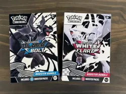Pokemon Black Bolt & White Flare BOOSTER BUNDLE Set of 2! Factory Sealed - Image 1
