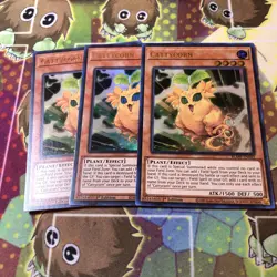 Yugioh Cattycorn X3 Ultra BLMR-EN042 1st Near Mint Playset - Image 1
