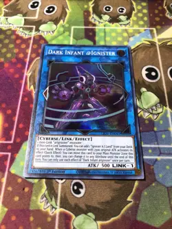 Yugioh Dark Infant @Ignister LIOV-EN045 Super Rare 1st Ed NM - Image 1