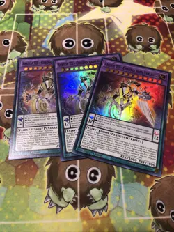 YuGiOh ARKTOS XII - CHRONOCHASM VAYLANTZ x3 PHHY | SUPER RARE ? 1ST EDITION ?? - Image 1