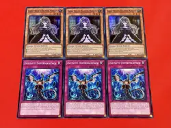 3x Infinite Impermanence + 3x Ghost Belle & Haunted Mansion | NM | YuGiOh! - Image 1