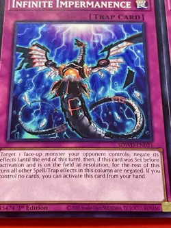 3x Infinite Impermanence + 3x Ghost Belle & Haunted Mansion | NM | YuGiOh! - Image 2