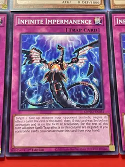 3x Infinite Impermanence + 3x Ghost Belle & Haunted Mansion | NM | YuGiOh! - Image 5