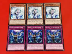 3x Infinite Impermanence + 3x Effect Veiler | NM | 1st Editions | YuGiOh! - Image 1