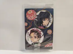 Demon Slayer Wafer Card 035 Tanjiro & Giyu - Image 2
