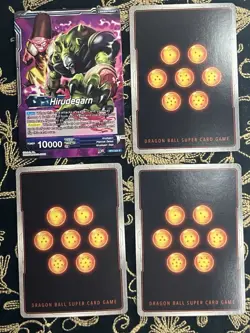 TCG Dragon Ball Z Bundle of 4 Card Lot - Image 2