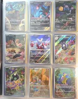 Huge Binder Pokemon Card Collection Mixed SIR, Vintage, Illustration, Promo + - Image 4