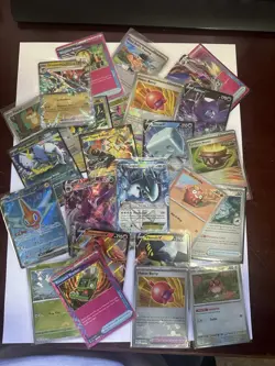 LOT OF 300+ Holo & Reverse Holo Pokemon Cards W/ Some Ex,V,V Max, & Pokeballs - Image 1