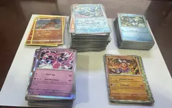 LOT OF 300+ Holo & Reverse Holo Pokemon Cards W/ Some Ex,V,V Max, & Pokeballs - Image 3