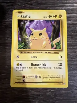 MINT CONDITION** RARE**Pokemon Card Pikachu 2016 35/108 - Image 1