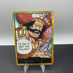 One Piece Gol.D.Roger GOLD DON!! Card (OP-13) English - Image 1