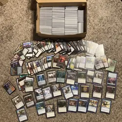 2000+ Magic The Gathering Cards 9lb Mixed Lot Loose 2018-2022 - Image 1