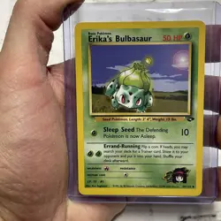 Pokemon Card - Erika's Bulbasaur Gym Challenge 39/132 Uncommon Pokemon LP Card - Image 1