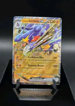 Pokemon Card Destined Rivals - Cynthia’s Garchomp Ex 104/182 Holo Double Rare - Image 1