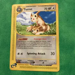 Pokemon TCG Card - Furret 48/147 Aquapolis Uncommon - Image 1