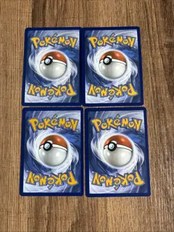 Pokemon Lillies Determination 4 Card Lot Mega Evolution 1 Reverse 3 Non Holo NM - Image 2