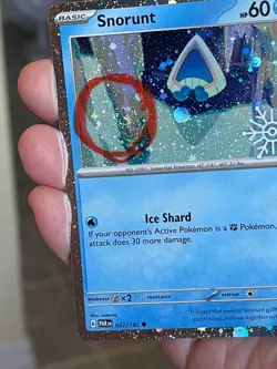 POKEMON SNORUNT 037/182 COMMON HOLIDAY CALENDAR COSMOS WITH SWIRL PROMO NM CARD - Image 2