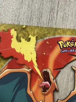 2000 Pokemon Charizard #06 Topps PC3 TV Animation Clear Card Variant - Image 2