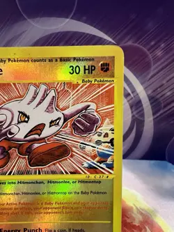 Tyrogue 63/147 Aquapolis 2002 Reverse Holo Pokemon Card TCG - Image 3