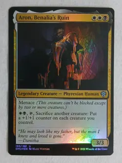 Aron, Benalia's Ruin 193 Dominaria United Foil Magic the Gathering - Image 1