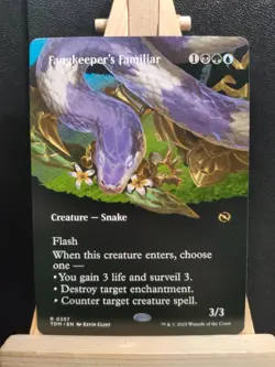 Fangkeeper's Familiar (Borderless) - Tarkir Dragonstorm - NM (see pics) MTG - Image 1