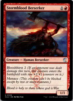 Magic the Gathering Stormblood Berserker Ravnica: Clue Edition MTG Free Shipping - Image 1