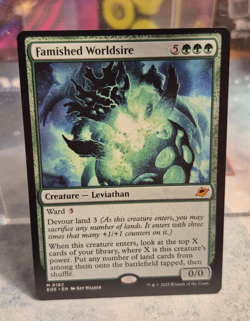 M 0182 Famished Worldsire Creature Edge of Eternities MTG Card EOE - Image 1