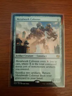 MTG Metalwork Colossus Kaladesh 222/264 Regular Rare - Image 1
