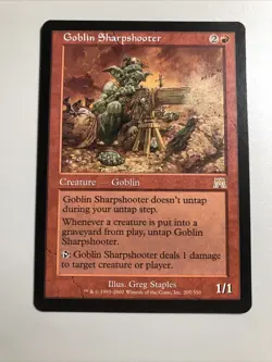 Goblin Sharpshooter - Onslaught NM (Check Pics) MTG TCG - Image 1