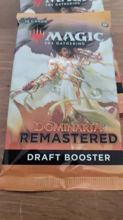 11 x Magic the Gathering: Dominaria Remastered - Draft Booster Pack Sealed - Image 1