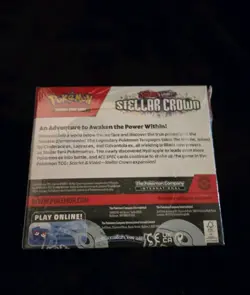 Pokemon Scarlet & Violet Stellar Crown Booster Box SEALED/NEW - Image 5