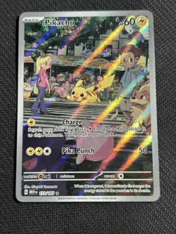 2023 Pokemon Pikachu 173/165 Sv: Scarlet & Violet 151 Holo NM SHIPS FAST ACRYLIC - Image 1