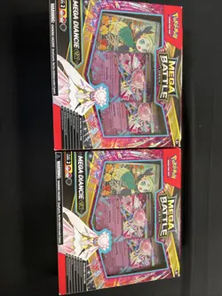 New Pokemon Mega Battle Deck Diancie ex Lot Set of 2 English - Image 1