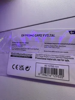 Pokemon Mega Evolution #088/132Yveltal Gamestop Holo Promo RARE sealed - Image 4