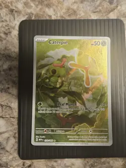 Caterpie 172/165 Illustration Rare Scarlet & Violet 151 English Pokemon - Image 1