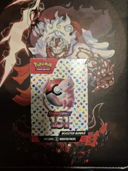 Pokemon Scarlet Violet 151 Booster Bundle 6-Pack, Factory-Sealed - Image 1