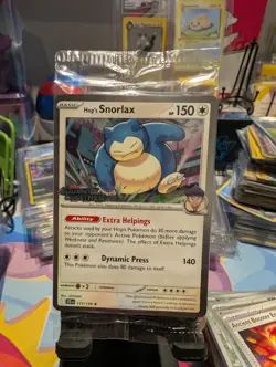 Asia Exclusive Pokemon Hop's Snorlax 117/159 Journey Together Stamp Sealed Promo - Image 1