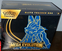 Pokemon TCG Mega Evolution Elite Trainer Box + TWELVE(x12) Sleeved Booster Packs - Image 2