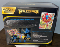 Pokemon TCG Mega Evolution Elite Trainer Box + TWELVE(x12) Sleeved Booster Packs - Image 3