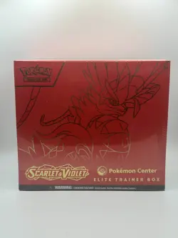 Pokemon Scarlet And Violet Base Set Pokemon Center Exclusive ETB Set - Image 3