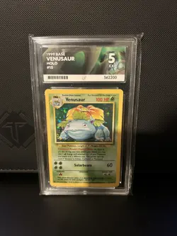 Venusaur 15/102 Holo Base Set Ace 5 - Pokemon TCG - Image 1