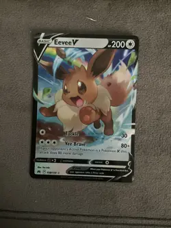 Eevee V 108/159 Crown Zenith Pokemon Near Mint - Image 1