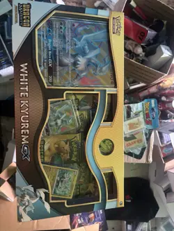 Pokemon Dragon Majesty Special Collection White Kyurem GX Factory Sealed Box - Image 1