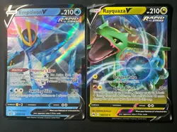 Empoleon V SWSH108 & Rayquaza V 100/159 Black Star Promo Pokemon TCG NM+ - Image 1