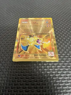 Pokemon TCG Celebrations Gold Metal Charizard 04/102, 25th Anniversary HTF - Image 4