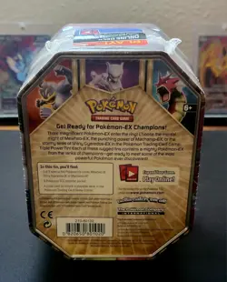 Pokemon TCG Spring 2016 Machamp EX Triple Power Tin Factory Sealed (Small Cut) - Image 2