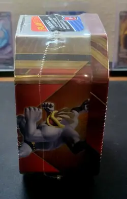 Pokemon TCG Spring 2016 Machamp EX Triple Power Tin Factory Sealed (Small Cut) - Image 3