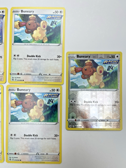 Pokemon Tcg Lot of 5 Buneary, Lopunny Rapid Strike Reverse Holo Common basic - Image 3
